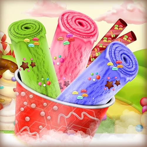 Ice Cream Rolls Maker Cook