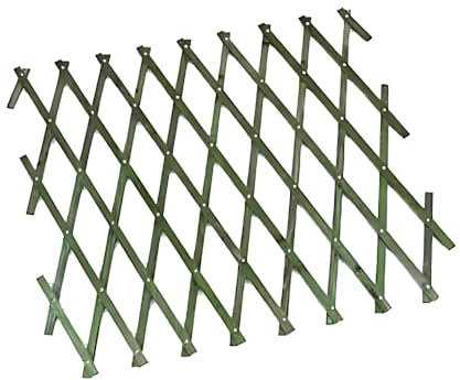 Garden Mile Support de plantes robuste en bois extensible pour plantes grimpantes, décoration de jardin, panneau de support pour fleurs, décoration murale, treillage mural, panneaux de clôture, 180 x