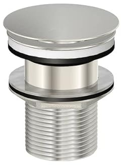 Steinberg Serie 100 Schaftventil, G1 1/4, ohne Überlauf, 1001693, Farbe: Brushed Nickel