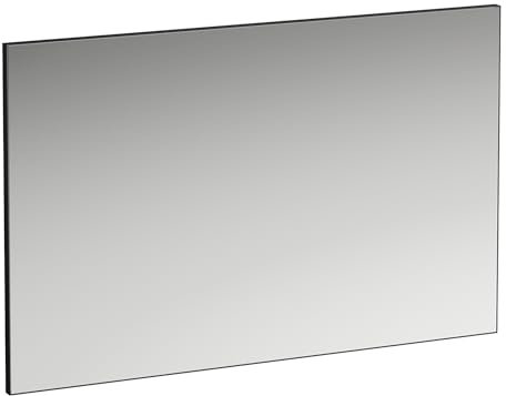 Laufen Frame 25 Spiegel, ohne Beleuchtung, 700x25x1000, H4474069004501, Ausführung: Aluminiumrahmen schwarz matt