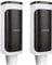 YAYODS 2 Pcs Disposable Cup Dispenser Wall-Mounted, Dustproof Water Cup Holder, Disposable Paper Cup Storage Rack for Water Cooler Offices Homes Restaurants