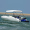 JUNZAI Toldo Bimini de 2 Arcos, Bimini para Barcos, Toldos Barco, Funda para Barco, Funda para Barcofunda para Barco, Blanco 180x130x110 cm