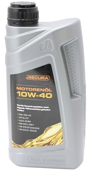 SECURA 1 Liter Motoröl 10W40 kompatibel mit Denqbar Maschinen 4-Takt-Motor