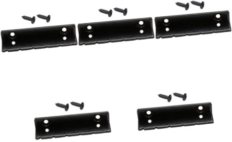 BESTonZON 5 Sätze Gitarrenparts Schwarze E-gitarre E-gitarren-teile Gitarreninstrument Bassgitarre Graphit Goldendoodle-zubehör Schwarze Gitarre E-gitarren-nuss Rollen Anpassen Mutter Metall