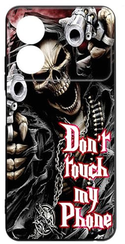 Auotu Custodia Case with protezione della lente Soft TPU Silicone Custodiar Protettiva Cover Per ZTE Blade A34 Smartphone (Mode 8)