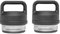 Chug Cap Compatible with YETI Rambler Bottle Fits for 18 oz 26 oz 36 oz 64 oz Chug Replacement Lid Cap Water Bottle Accessories Compatible with Yeti Rambler Bottle Models (2), black