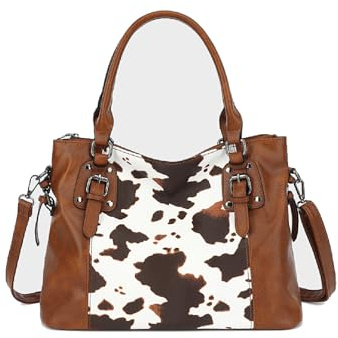 Aileese Damen-Handtaschen, weiches Leder, Retro-/Vintage-Designer-Griff oben, lässige Tasche, Damen-Schultertaschen