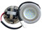 ruehalf Bombilla de ventilación de 2 Piezas de 12 V/CC, 220 V/CA, 1,5 W, Orificio de Corte de 55 mm, luz LED for Campana extractora(220V AC Warm White)
