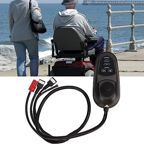 Wheelchair Joystick Controller, Electric Joystick Controller, Easy Installation, Electric Wheelchair, 2P Joystick Controller for Electric Wheelchairs