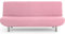 ECOMMERC3 Housse de canapé 3 Places clic clac Universelle et Polyvalente - Couleur Rose - Protecteur Facile à Placer pour Dossier, siège et accoudoirs