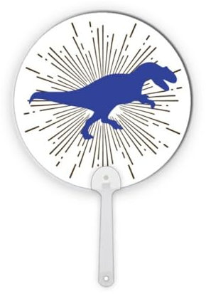 no/no Abanico redondo de plástico para caza, caza, animales, decoración artesanal