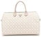 GUESS Wilder Weekender Duffel Bag Beige/White