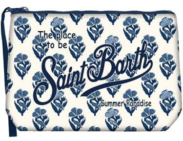 MC2 SAINT BARTH POCHETTE ALINE IN SCUBA CON STAMPA JAIPUR FLOWER - UNI