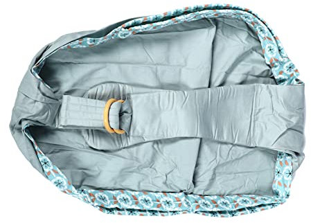 BESPORTBLE Porte Garçon Fille Multi avec Couverture Allaitement Confort Ergonomique pour Support Epaissi pour Mères et Bébés Toutes Gris Argenté
