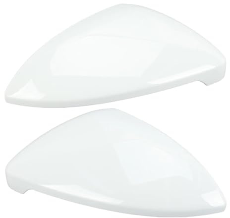 Carcasas Espejos Retrovisores Tapas Blancas Para Espejo Retrovisor Lateral De Para VW Para Golf 7 MK7 7.5 Para GTI Para Touran 2013-2020 Accesorios Para Coche(Derecha)