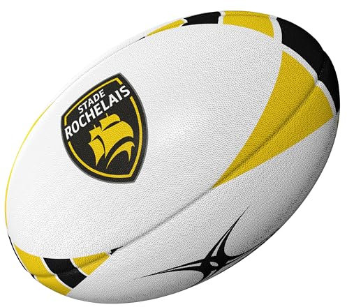 Stade Rochelais Ballon de Rugby Collection Officielle La Rochelle - Gilbert - Taille 5