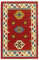 HAMID - Kelim Teppich Lori mit Geometrischem Oriental Design, Kelim Teppich 100% Wolle, Handgeknüpfter Kelim, Flurteppich, Wohnzimmer, Schlafzimmer, Wohnzimmer (D.3, 170x110 cm)