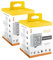 Prise connectée extérieure Konyks Pluviose Easy EU - Lot de 2 - WiFi + BT, IP 55, 16A, 3680W, compteur de consommation, compatible Alexa et Google Home, automatisations faciles