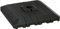 Outsunny Pesos de Base de Sombrilla en Voladizo de 4 Piezas Soporte de Parasol de Patio Rellenable de Agua de 100 kg o Arena de 135 kg para Base Cruzada 98x98x18,5 cm Negro