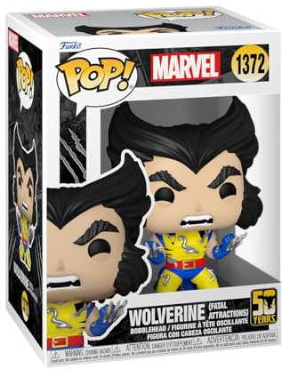 Funko POP! Marvel: Wolverine 50th – Ultimate Wolverine With Adamantium - X-Men - Collectable Vinyl Figure - Gift Idea - Official Merchandise - Toys for Kids & Adults - Comic Books Fans