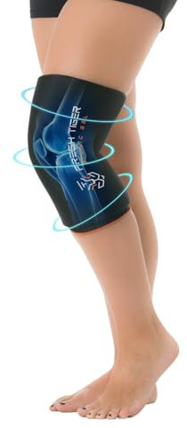 EXO MEDICAL Kühlpads Mehrzweck, Knie, Ellbogen, Oberschenkel und Gelenke, Kälte-Wärmekompressen zur Behandlung von Schmerzen & Fieber, Gel Kühlpack, Kälte & Wärme Therapie