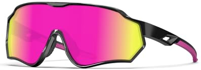 BEACOOL Lunette de Cyclisme polarisées homme femme Lunette de soleil pour Velo Cyclisme Moto Conduite Baseball Alpinisme Running Pêche