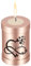 QGJNSGC Klein Urne Hund Mensch Urne Cremation Asche Kerzenhalter Erinnerungsgeschenk Gedenklicht Grabstein Hund Andenken Haustiere Haustiere Memorials Grablicht (Roségold)