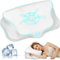 Ehomfory Nackenkissen Kopfkissen Memory Foam Kissen, Ergonomisches Kopfkissen Seitenschläferkissen für Seiten, Rücken, Bauchschläfer (Weiß)