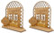 Dxoniislh 2X Ramadan Countdown Kalender Eid Mubarak Ornament 2023 Ramadan Dekoration für Zuhause Islam Muslim Dekoration Ramadan, B