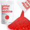 Hemway Glitter Paint Additive - Red | Metallic Flakes for Adding Sparkle to Paints & Wood Varnish | Add to Emulsion, Acrylic & Latex for Indoor Sparkly Walls | 100 g