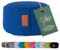 #DoYourYoga rundes Yogabolster - waschbarer Bezug, Bio-Buchweizenschalen (KBA) Füllung, 30 x 15 cm, Yoga Kissen für Yin Yoga & Meditation - Navyblau