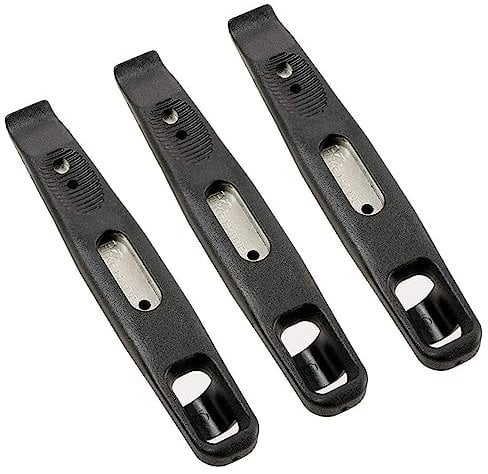 3 x BIKEHAND Bike Bicycle Plastic Metal Boosted Tool Tire Levers - Great to Remove Tire at ease and Replace the tubes without Damaging the Wheels