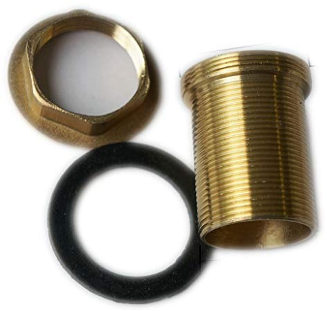 Kitchen Basin Mixer Tap Repair Fitting Kit Threaded Brass Tube Nut Install Parts (37X48)