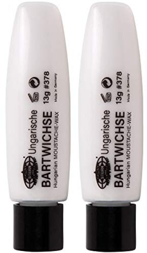 2er Ungarische Bartwichse farblos Moustache Wax Stern Bremen 13 g