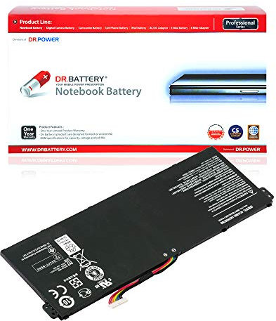 DR. Battery AC14B8K AC14B3K Compatible con Acer Aspire A515-51 A517-51 E3-111 E5-771 ES1-431 ES1-511 ES1-512 V3-111 V3-112P V3-371 Chromebook 13 C810 15 C910 TravelMate Spin B1 B118 TMP276 [15.2V]