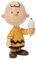 Enesco Peanuts by Jim Shore Charlie Brown mit Eiscreme, Miniatur-Figur, 8,2 cm, mehrfarbig