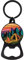 Fancychain Schlüselanhänger mit Spruch Happy Camping Gravur Wohnwagen Campervan Camper Wohnmobil Charme integrierter Flaschenöffner Camping Geschenkideen für Wohnmobilfahrer