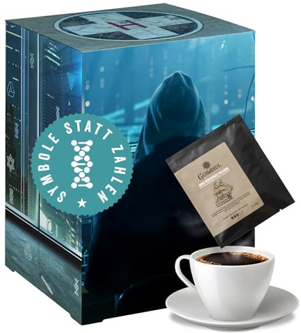 Corasol Escape & Kaffee Adventskalender mit Escape-Rätsel-Thriller für Erwachsene: Ein atemloses Spiel & 24 Premium Kaffees im Coffeebag (240 g)