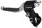 WEERAS Synchronous Brake Lever Black/Chrome for Double Bicycle Brake Cables with Cantilever & Caliper for DBI Bicycle Brake Cables