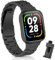 Xisair Correas de Metal Compatible con Redmi Watch 3 Active Correa de Repuesto Pulsera de Acero Inoxidable con Funda Protectora para Reloj Inteligente Redmi Watch 3Active Pulseras