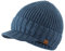 Magracy Herren Wintermütze mit Visier und dickem Schirm, Blau (Airforce Blue), Einheitsgröße