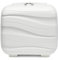 Kono Lightweight Polypropylene Carrying Case Hard Shell Cosmetic Case Travel Case Bag Mini 14 Luggage Organizer (White)