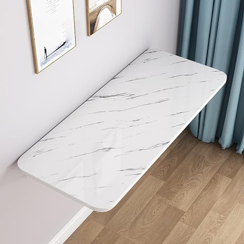 Kleiner Wandklapptisch Faltbarer Schwimmender Kinder Wandklapptisch Platzsparender Küchentisch Platzsparender Klapptisch Für Die Küchenbar Sehr Gut Geeignet Für Kleine Wohnungen ( Size : 120*50cm/44*2