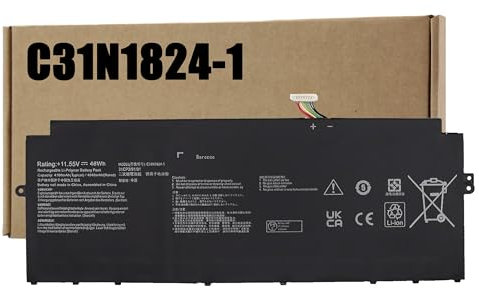 BLESYS C31N1824-1 Batterie pour ASUS Chromebook Flip C433TA C425TA CX5400FM Z3400FTA PC Portable 0B200-03550000 0B200-03550100 3ICP3/91/91