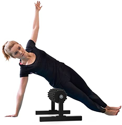 Taillen-Trainingsgerät für Frauen, Rücken-/Arm-/Bein-Stretch-Massagegerät mit Ständer, School Studio Home Lendenwirbel-Rückenstrecker zur Schmerzlinderung