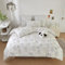 Luofanfei Hunde Kinder Bettwäsche 100 x 135 Mädchen Jungen Tiere Welpe Bettwäsche Set Tiermotiv Muster Microfaser Babybettwäsche Bettbezug mit 40x60 cm Kissenbezug und Reißverschluss