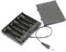 Angoily 2A Cell Aa Box with Off Switch Hard Case for Aa Batteries Convenient Wire Connector for Monolithic Systems and Mobile