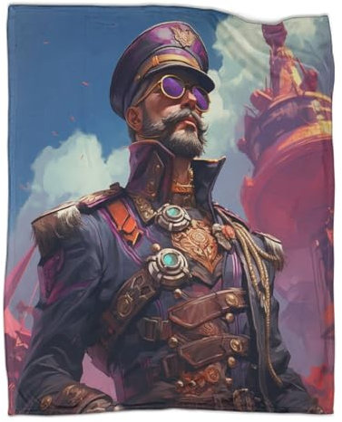 Soldado de colores 3D Impresas Manta Animados One Piece Mantas ParaCama Suave- Manta Pelo De Microfibra Transpirable Hipoalérgica Impreso Manta De Felpa Impresa Para Cama Sofá 60x80inch(150x200cm)