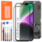 OLED Display für iPhone 14 LCD Bildschirm,A2649, A2881, A2884, A2883, A2882 Touchscreen Assembly mit Reparatur Set für iPhone 14 (Schwarz, 6,1 Zoll)