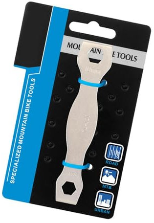 Road Cycle Repair Wrench - Steel Headset Cone Tools Wrench - Cycle Open End Pedal Spanner Repair Tool for Cycle, Mountain Cycle, Folding Cycle, Exercise Cycle